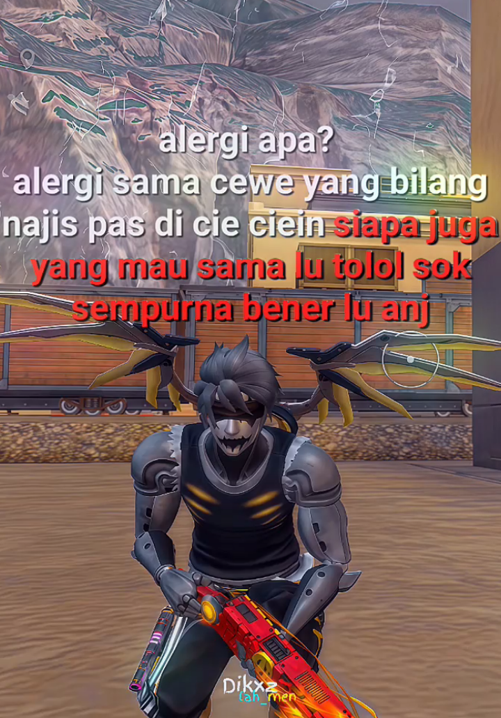 🗿🗿#katakatafreefire #quotesfreefire #jjepeprimexx🤙 #bahanswmu #dikxz 