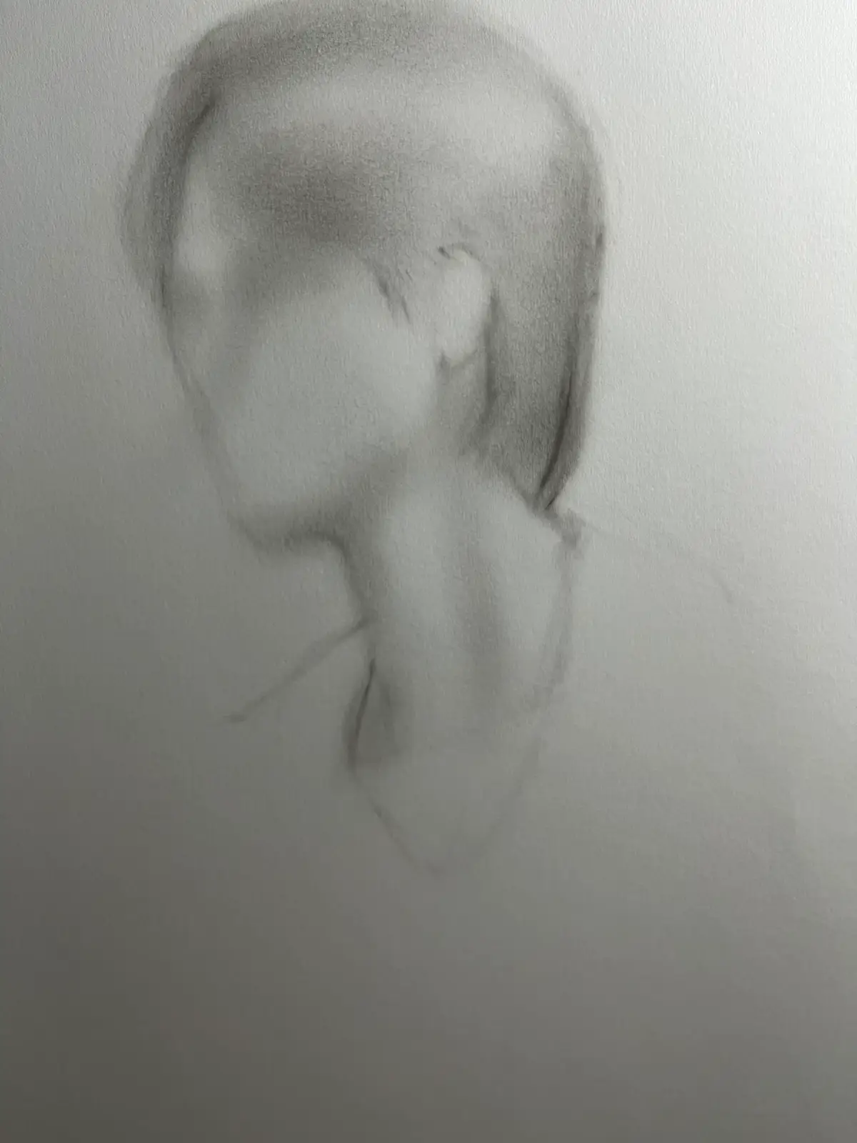 #jin i draw kim seokjin 🫶🏻🥲 #my_art #charcoal #btsfanart 
