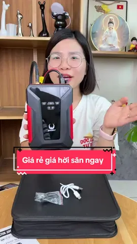 Bộ khởi động xe hơi Soarfly 4 trong 1 có bơm lốp, pin dự phòng và đèn pin, máy bơm lốp xe hơi và xe máy 12V, chân cắm 99800mAh, pin sạc di động #hangxinhtuoi #xuhuong #trending #bokhoidongxehoisoarfly #bokhoidongxehoi4trong1 
