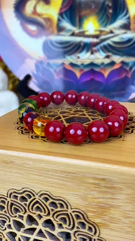 Vòng tay chu sa ngũ lộ thần tài  #tamlinhphongthuy #vongtayphongthuy #vongchusa #phongthuy #phongthuytamlinh 