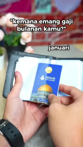 Gaji bulanan kamu emang kemana? Kalau aku sih langsung masuk ke emas 💰✨ #DinarKhoirurRooziqiin #fypシ゚ #sunahrosul #EmaskanImpianmu #AyoMenabung 