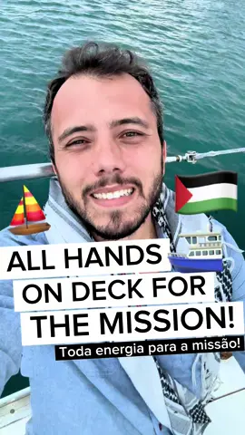 We are about to sail on the BIGGEST solidarity mission ever attempted to break the illegal Israeli siege of Gaza and create a humanitarian corridor! 🌎⛴️⛵️🇵🇸🍉 JOIN the @globalsumudflotilla and mobilize with us!