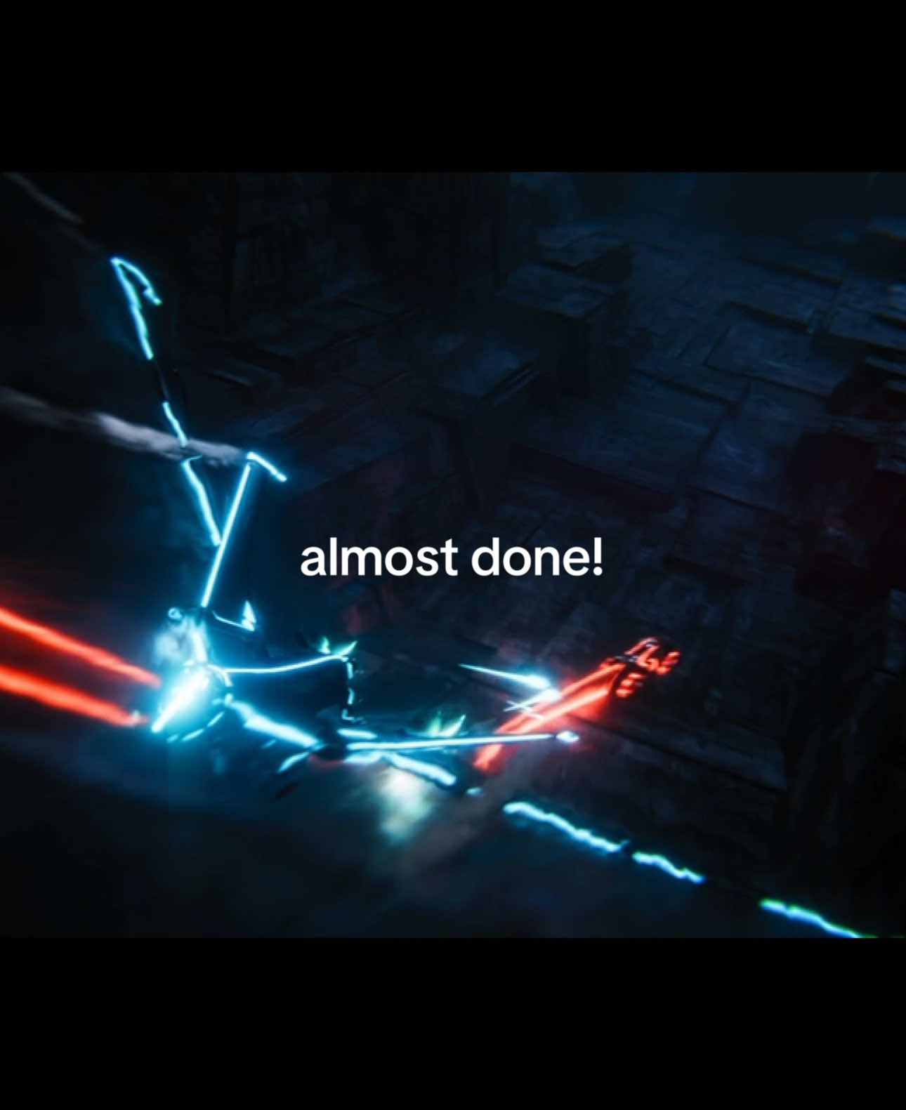 almost across the finish line i’m excited and tired 😮‍💨  #rampagerally #blender3d #tron 