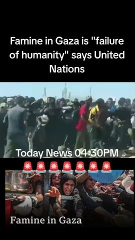 Famine in Gaza is 