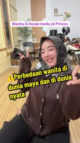 Perbedan Wanita di sosmed dan dunia asli 
