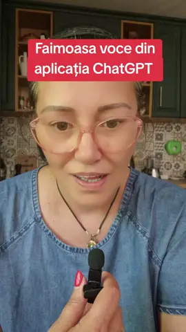 Faimoasa voce din ChatGPT #chatgpt #voce #foryou #tiktok #viral 