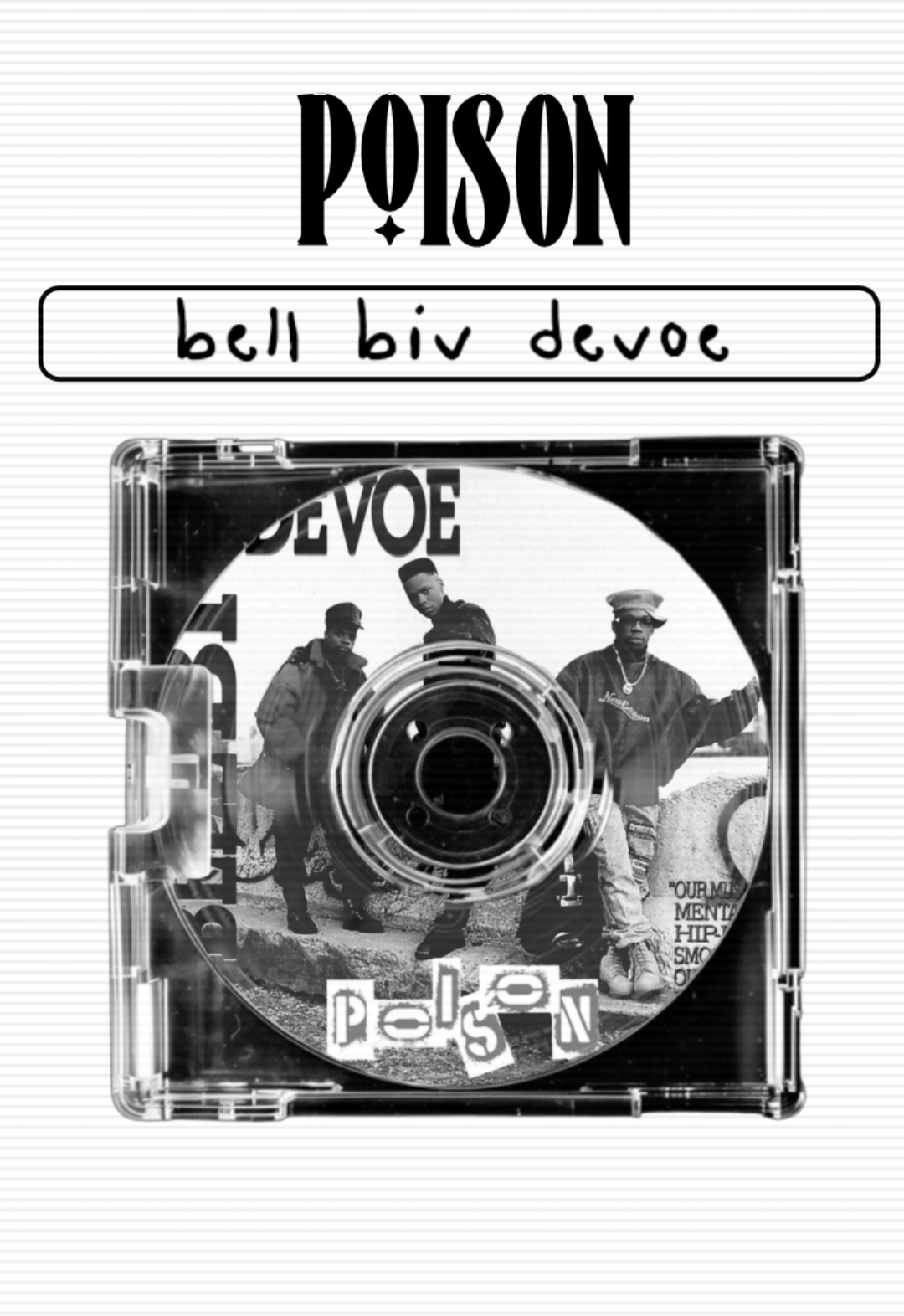 poison.....................#tipografia #letrademusica #poison #bellbivdevoe #lyrics 