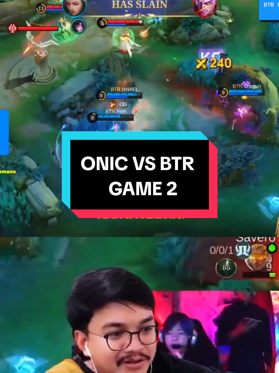 ONIC VS EMAN GAME 2 #mpl #MerdekaMabar #MobileLegendsBangBang #MLBB 