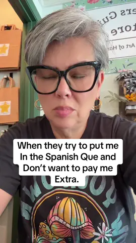 When they try to put me in Spanish que but don’t want to pay me more. #bilingualproblems 