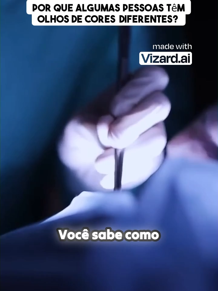 #Por que algumas pessoas têm olhos de cores diferentes_