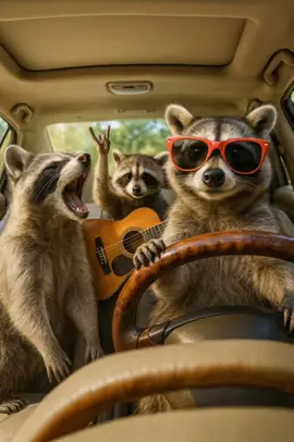 Дорога, музика і справжня свобода 🛣️🎶 Навіть єноти знають, що український вайб - найкращий 🌟🦝 #єноти #українськамузика #драйв #кайф #відео