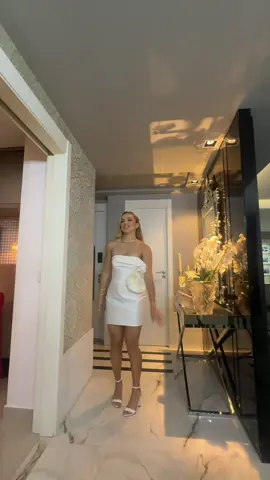 Look jantar de noivado + papi