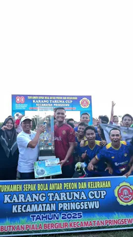 Saya hadir langsung menyaksikan Final Sepak Bola Antar Desa se-Kecamatan Pringsewu. Meriah sekali! Semangat sportivitas dan kebersamaan antar desa benar-benar terasa di lapangan hari ini. #bupatipringsewu #masriyantoklangenan #riyantopamungkas #pringsewu #pringsewumakmur