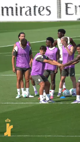 Rodrygo in training today 🥹