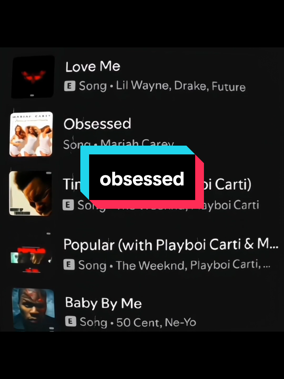obsessed #mariahcarey #obsessed #spotify #lyrics_songs 
