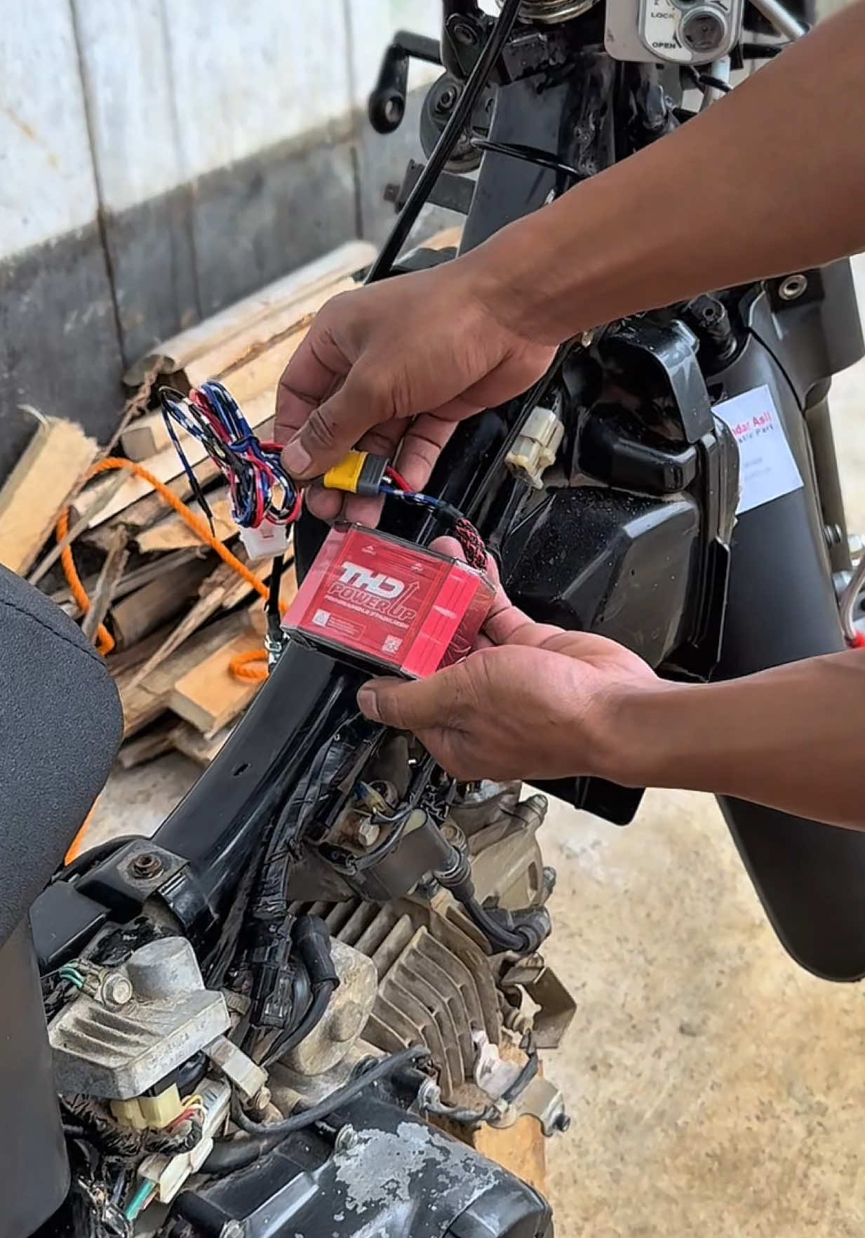 Power up THD bisa untuk injeksi & karbu🔥 #powerup #powerupthd #thdpowerup 