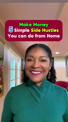 There are simple ways to make a little extra cash. A side hustle can assist you in reaching financial security. Checkout the 5 simple side hustles. #moneytips #sidehustle #sidehustles #multiplestreamsofincome 