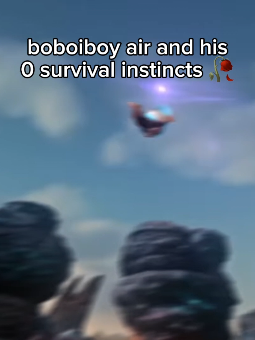 Rewatching the early seasons made me realize on how BAD his survival instincts was #boboiboy #boboiboyair #bbbmovie1  #monsta #xyzbca 