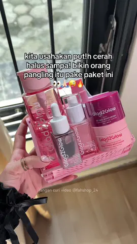 bonus bikin glowing😍🫵🏻#glad2glow #glad2glowskincare #cerahglowing #glad2glowglassskin #skincareglowing 