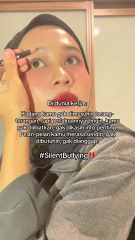 Bagian 1 | memang paling benar bersikap tenang dan fokus kerjain kerjaan, tapi jika kamu sadar value kamu dan sudah tidak nyaman..RUNN🦿🦿🦿#lingkungankerja 
