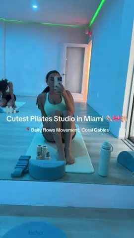 Highly recommend taking the power pilates for a good burnnnn and tone 💕🧘‍♀️ @Daily Flows Movement Studio #miami #pilates #workout #pilatesworkout #fyp 