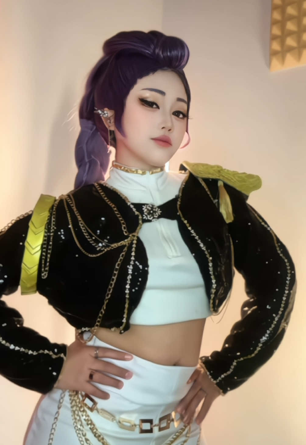 Rumi 💜 #kpopdemonhunters #rumi #kpopdemonhunterscosplay #rumicosplay 