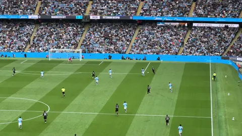 The man again Johnson again to give Spurs the lead over City