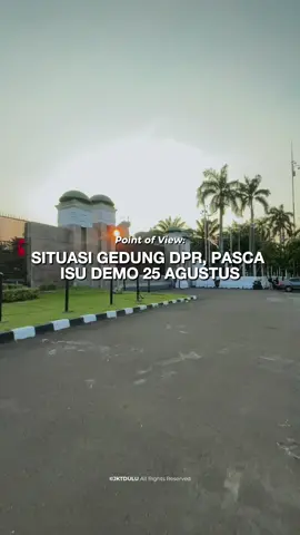 Ajakan demonstrasi di depan Gedung DPR RI pada 25 Agustus 2025 beredar luas di media sosial. Aksi tersebut disebutkan akan menuntut pembubaran DPR. Seruan itu ramai disebarkan untuk mengajak masyarakat turun ke jalan sebagai respons atas isu gaji DPR yang belakangan menjadi sorotan publik. Namun belum ada keterangan resmi dari aliansi maupun organisasi mana pun terkait rencana aksi demonstrasi tersebut. -  Bagaimana menurut kalian?  #Jakarta #dewanperwakilanrakyat 