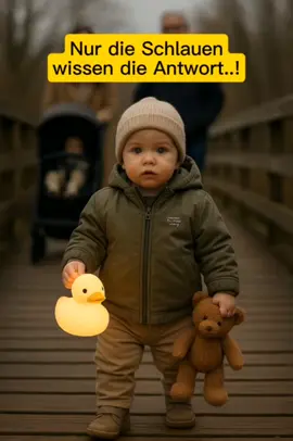 Wer meint die Lösung zu wissen, schreibt diese in die Kommentare 👇 Ich brauch eure Hilfe !! SCHNELL..sonst ist mein Entchen gleich dunkel 😰  #baby #Rätsel #babytiktok #babyoftiktok #ki 
