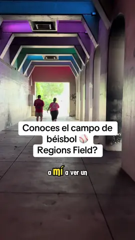 Conoces el campo de béisbol de Birmingham Alabama? Acompáña a mi esposa y ami una tarde de solteros, sin los niños! Aveces se requiere para fortalecer la relación como pareja! Bendiciones para todos! #eyymiguelon205 #baseball #regionsfield #barons #trashpandas 