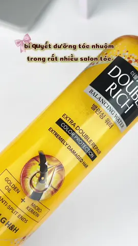 Xịt dưỡng tóc được đánh giá là giá hạt dẻ, dễ mua cho hssv nhưng vẫn mang lại hiệu quả mêm mượt và hương thơm ngọt ngào 🎀. Em này là bí quyết của rất nhiều salon tóc mà có thể bạn chưa biết đó 💫🎀🫶🏻 #doublerich #xitduongtoc #nhuomtoc #duongtoc