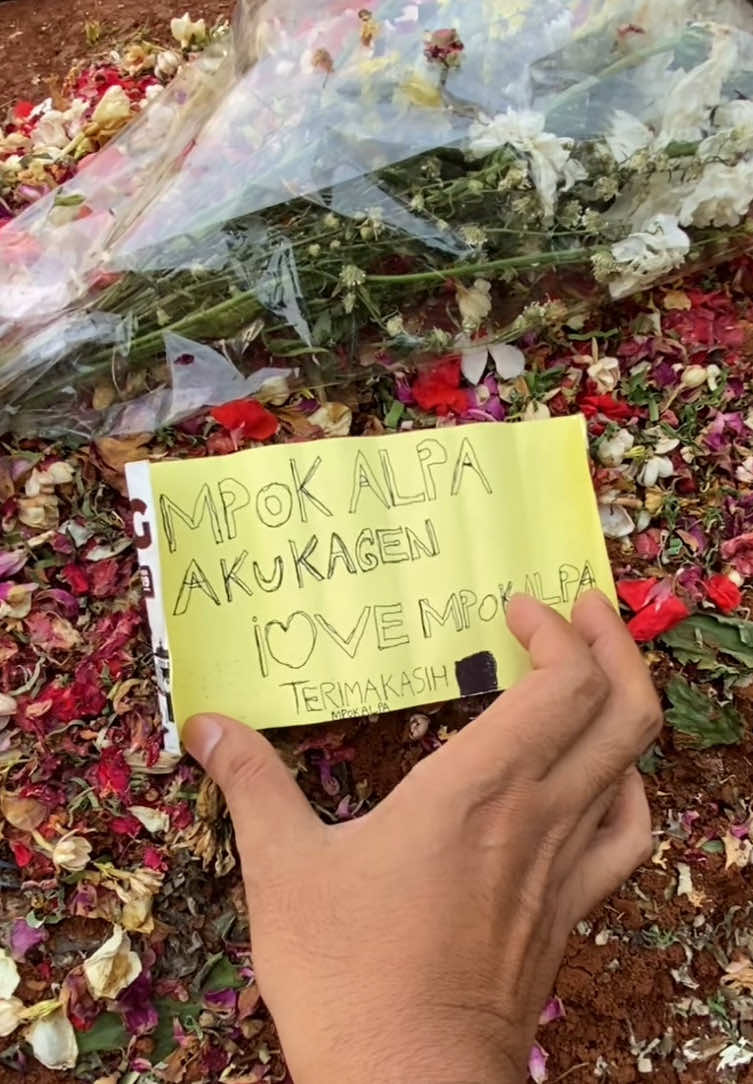 Surat cinta untuk Mpok Alpa🥲💌 #mpoalpa #mpokalpa 