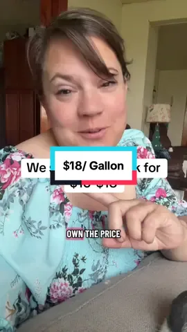 Replying to @user1355161726701  we sell out of our raw milk every single week and I know what it takes to pay the bills so I absolutely will own the price of my raw milk! There are farms around us that sell it for more, and other farms that sell it for less. Most small farms go out of business in less than two years. I believe the reason for that is they aren’t actually charging sustainable prices. If we want to change the food system, we have to start by being willing to pay for what food actually cost not for what it cost once it’s produced in giant amounts with chemicals in factories with government subsidies.#rawmilk #superfood #farmlife #farmersmarket