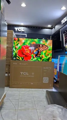 🔥 Upgrade your home entertainment with the TCL T6C 65” 4K QLED Google TV 🔥 ✅ 65 Inch QLED Display ✅ 4K Ultra HD Resolution ✅ Google TV with Voice Control ✅ Dolby Vision & Dolby Atmos ✅ Sleek & Modern Design 💰 Price: Ksh. 80,000 📍 Available now at Kulan Kenya Electronics #fyp #fypviral #foryoupage #nairobitiktokers #viral 