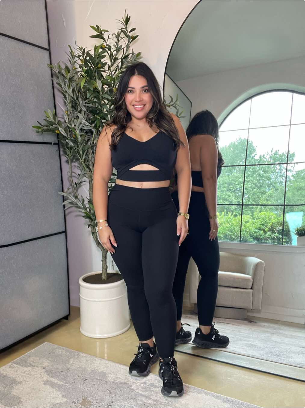 3 of my favorite black sports bras from Yvette Sports, all in different styles so you’ve got the perfect fit for any workout. For reference, I am 4’11”, ~159lbs, & wearing a size L.  **You can shop directly on my LTK (link in bio) OR I have the direct link posted in the comments, just copy & paste into your web browser ☺️❤️   #activewear #sportsbras #GymTok #fitcheck #YvetteSports  @Yvette 