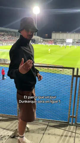 On y croit 💙🤍 #fyp #usld #dunkerque #foot 