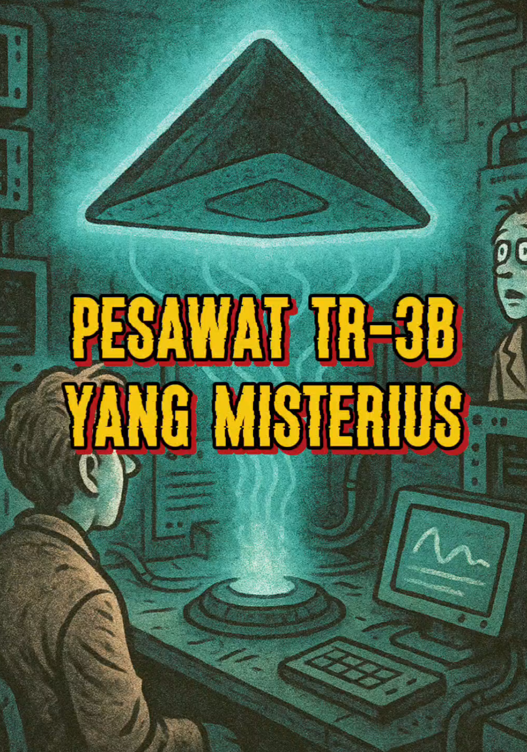⚠️Pesawat TR-3B Yang Misterius⚠️