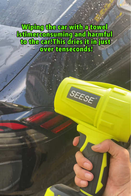 Safe for your paint 💎 Makes car washing effortless 😌#blower #CarCare #multiuse #tiktokshop #fyp