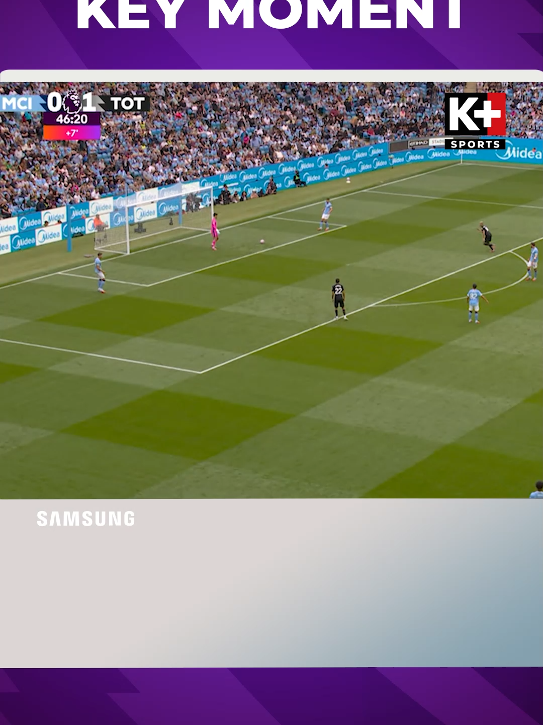 Sai lầm trả giá đắt của thủ thành James Trafford! #jamestrafford #mancity #tottenham #PremierLeague #ngoaihanganh #sportsontiktok #kplussports #highlight #highlights #bongda #football #xuhuong #trending #fyp