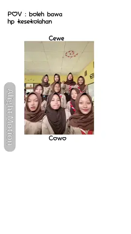 Nih versi ff | POV : boleh bawa hp kesekolahan            #velocity#freefire