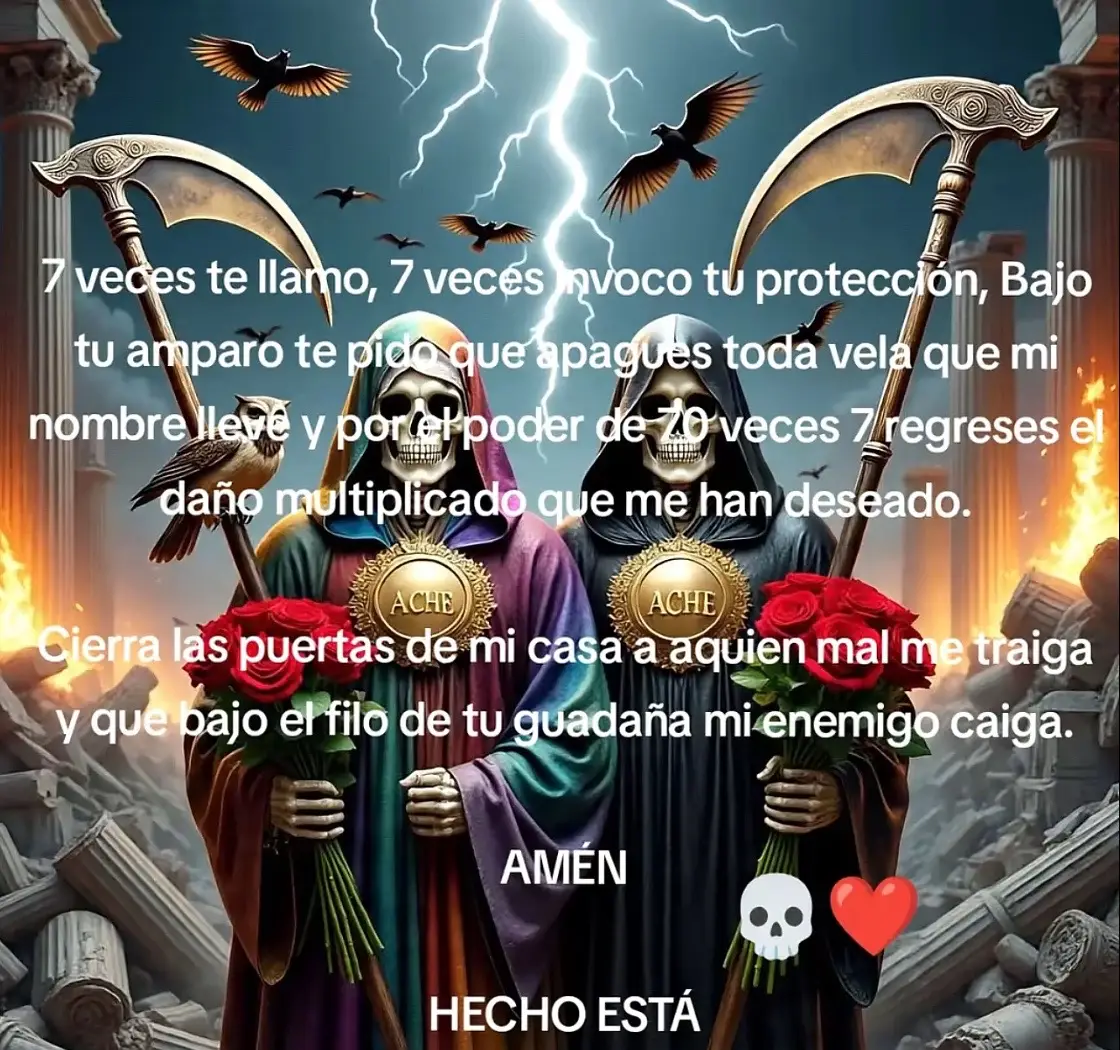 #misantamuerteprotejemexsiempre 