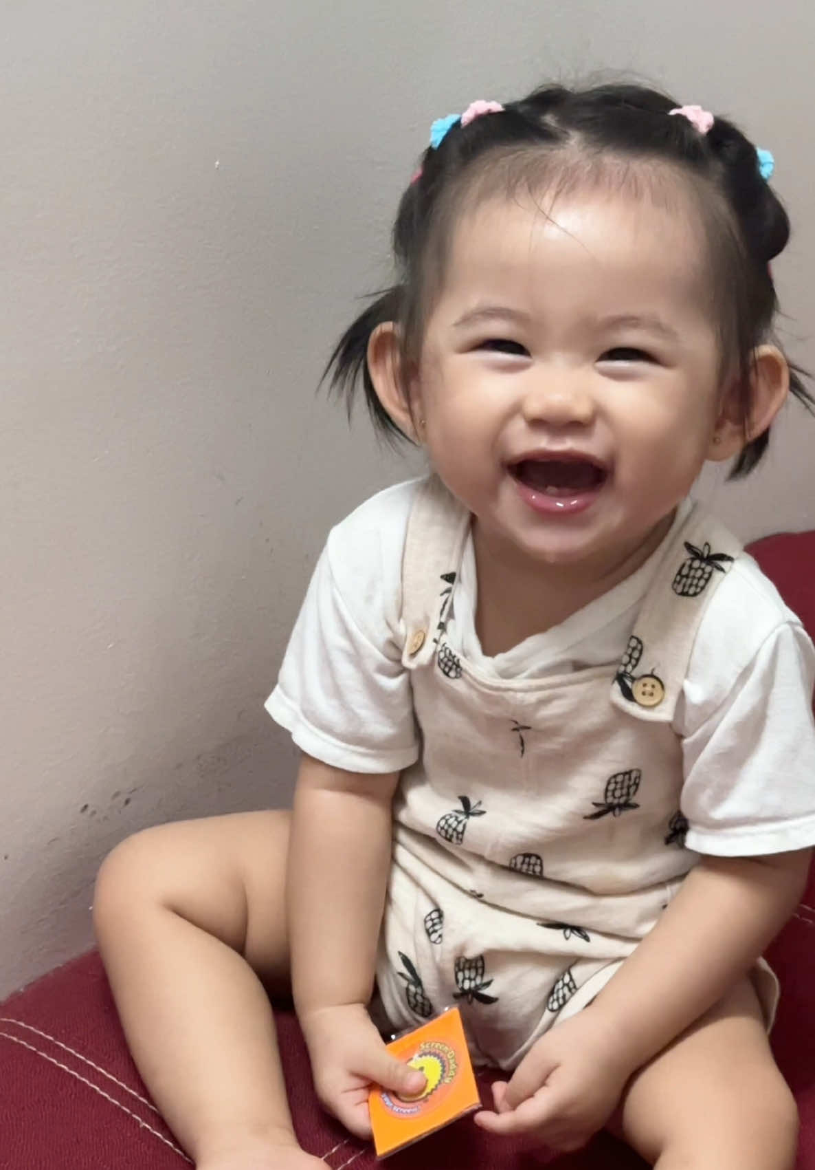 Kết quả của 1 thai kì vui vẻ 🥰 Nên muốn con mình xinh xắn, vui vẻ, hay cười thì mấy anh ráng cưng chiều vợ mình 9 tháng 10 ngày đi 🤣 #maccaphan 
