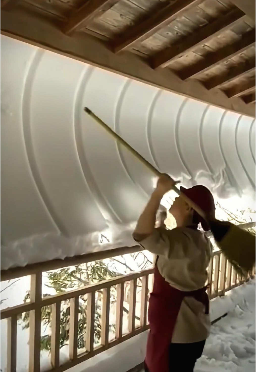 Satisfactory snow removal #satisfyling #asmr #snow #ice #fypシ #fyp #oddlysatisfying 