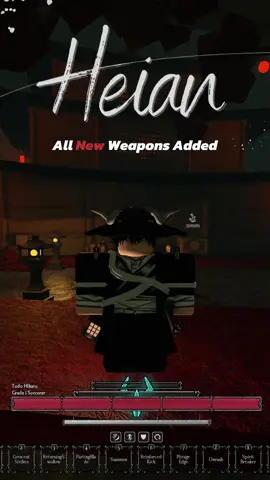 heian new weps #heian #ramuramiplays 