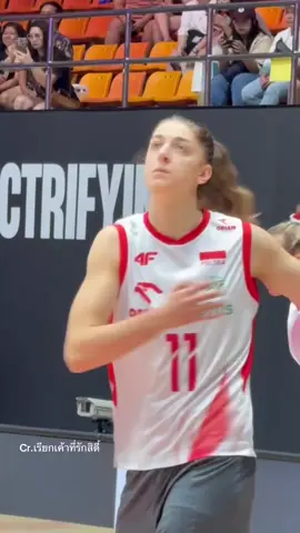 ไม่มีโอกาสข้างสนาม แต่ขอบคุณทุกแชทนะคะ #poland🇵🇱 #martynalukasik🇵🇱 #martynalukasik #magdastysiak #วอลเลย์บอลชิงแชมป์โลก2025 