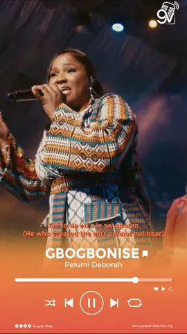 🎶 Pelumi Deborah - Gbogbonise #gospelmusic #christiantok #gospelvideos #gbogbonise #pelumideborah 