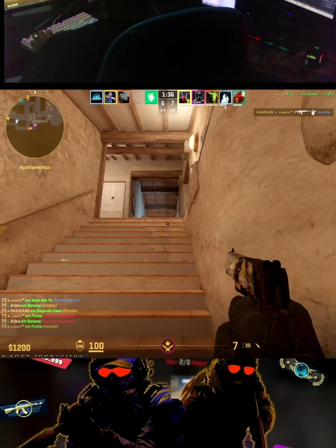 olha esse time kkkkk #kakaroto016 #risos #rezenhas😂 #fyp #gameplays #newpost❤ #videosvirales #news #videonovo #cs2 #csgo #cs