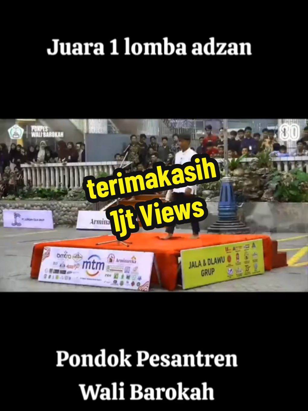 juara 1 lomba adzan  