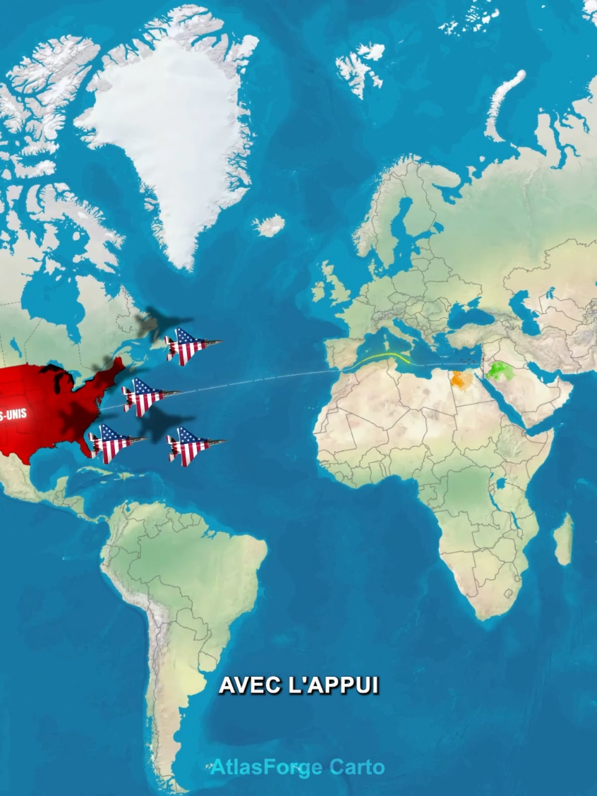 Comment le Sinaï est revenu à l’Égypte #géographie #carte #Sinaï #Égypte #Usa 