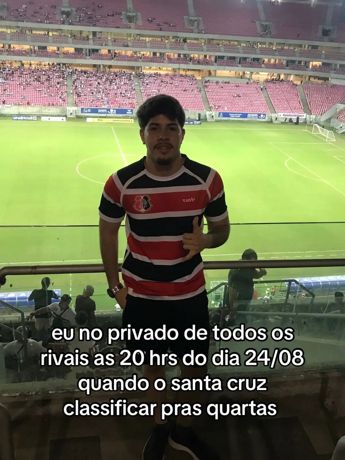 Se preparem rubro-negros e alvirrubros pq minha cobra vai subir #santacruz #recife #infernocoral #fy 